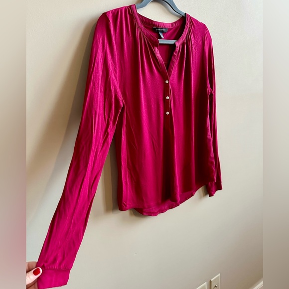 Banana Republic Mixed Media Top - Picture 4 of 6